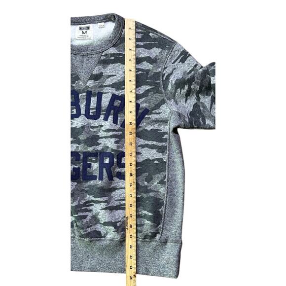 Auburn University Tigers Gray Camo Crewneck Sweatshirt Women's Medium - Picture 2 of 6